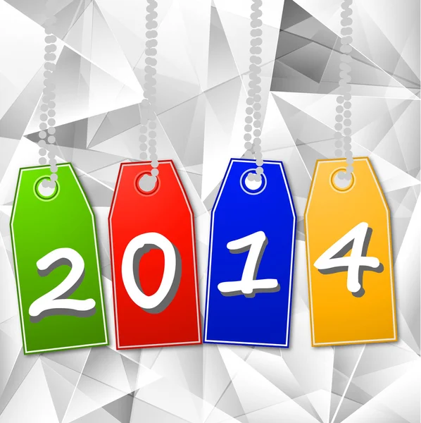 Bright price-lists with the symbols of coming year — Stock Photo, Image