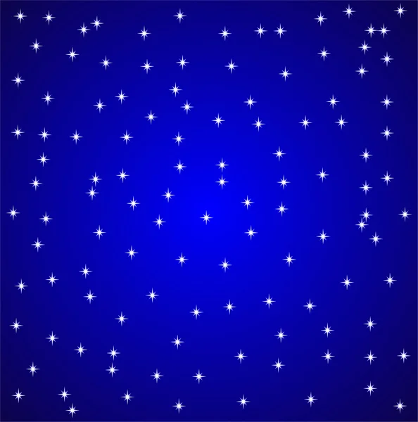 Night star sky — Stock Vector