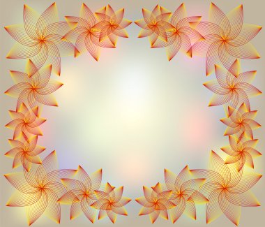 çiçek arka plan için bir tasarım