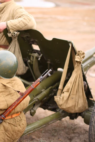 Pistola de la Segunda Guerra Mundial —  Fotos de Stock