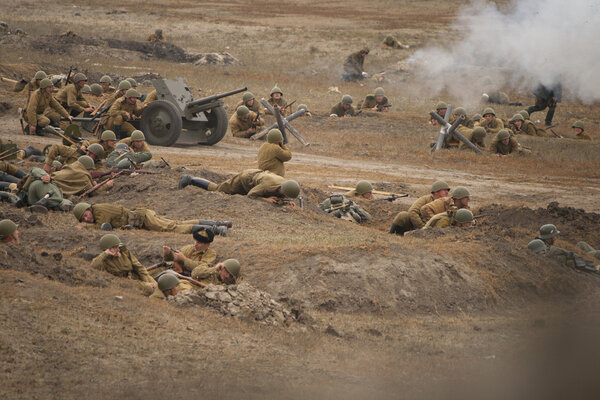 Выстрел из пушки
