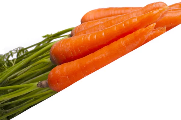 Zanahorias en diagonal —  Fotos de Stock