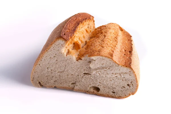 Krokante wit brood — Stockfoto