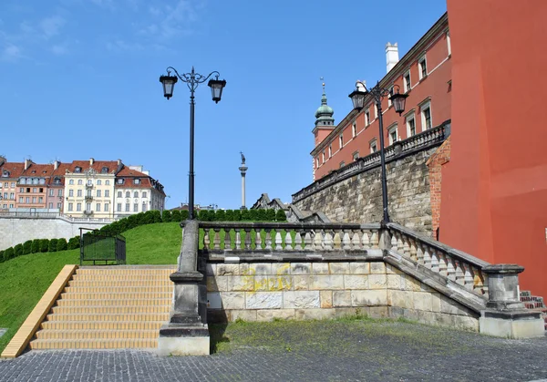 Koninklijk Paleis in Warschau in Polen — Stockfoto