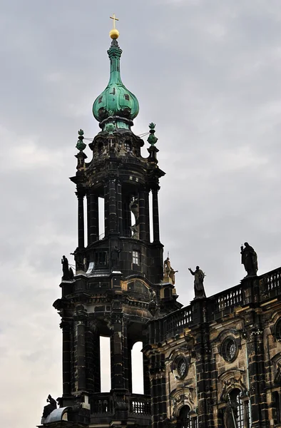 Detail of the castle-residence in Dresden. — Stock Photo, Image