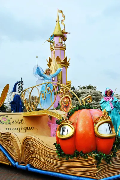 Disney-Magie auf der Parade. — Stockfoto