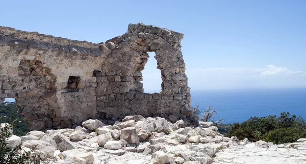 Monolithos pevnosti — Stock fotografie