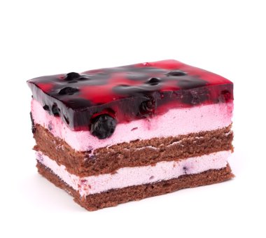 lezzetli kek parçası