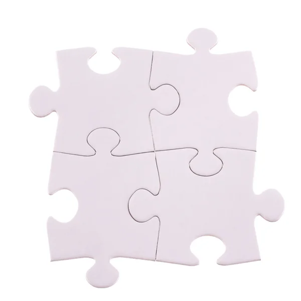 Four Puzzle pieces — Stock Photo, Image