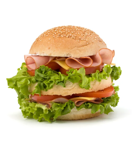 Junk food hamburger — Stock Photo, Image