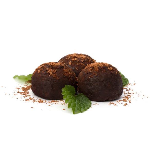 Chocolate truffle candy — Stock Photo, Image