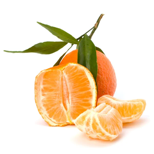 Спелые вкусные мандарины — стоковое фото