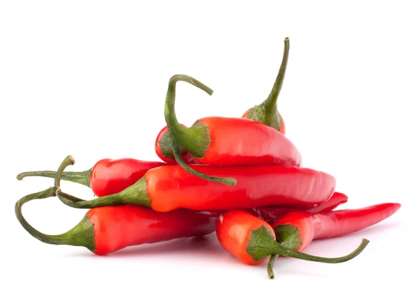 Peperoncino rosso caldo o peperoncino — Foto Stock