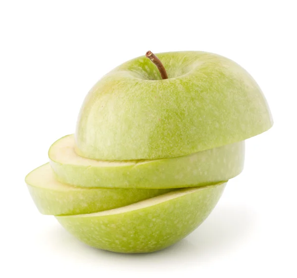 Apple green sliced — Stock Photo, Image