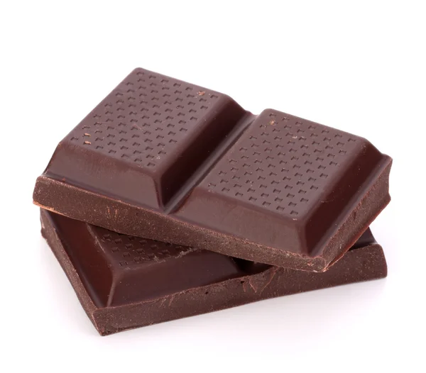 Chocolate bars stack — Stock Photo, Image