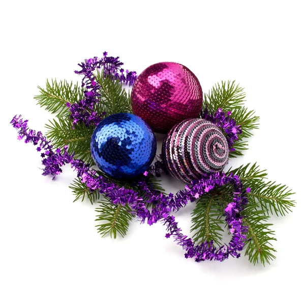 Christmas ball decoration — Stock Photo, Image