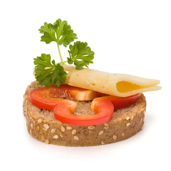Сэндвич с овощами — стоковое фото