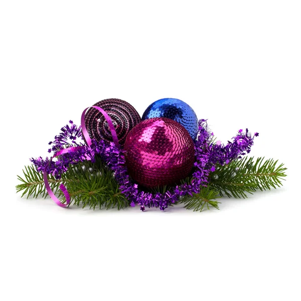 Decoração bola de Natal — Fotografia de Stock