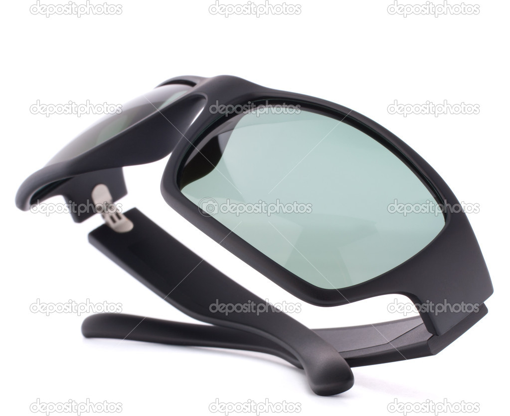 Stylish black sunglasses Stock Photo by ©natika 12731976
