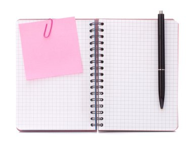 boş kontrol defter ile haber kağıt