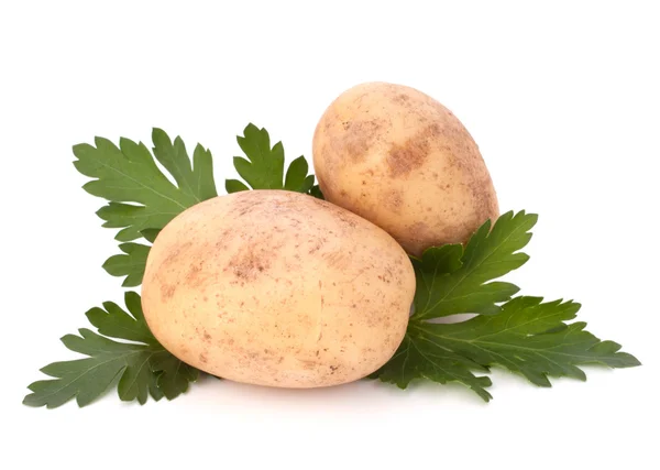 Blätter von Kartoffeln und Petersilie — Stockfoto
