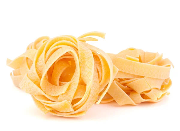 Italian pasta fettuccine nest — Stock Photo, Image