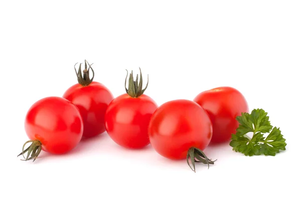 Small cherry tomato and parsley spice — Stock Photo, Image