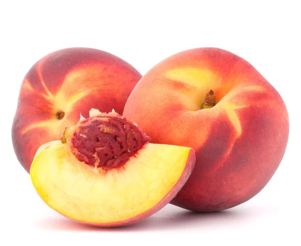 Érett őszibarack gyümölcs — Stock Fotó