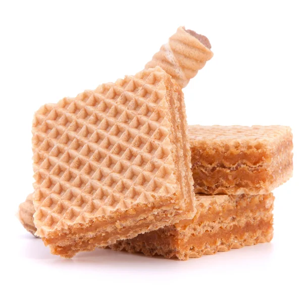 Bolachas (wafers) ou waffles de favo de mel — Fotografia de Stock