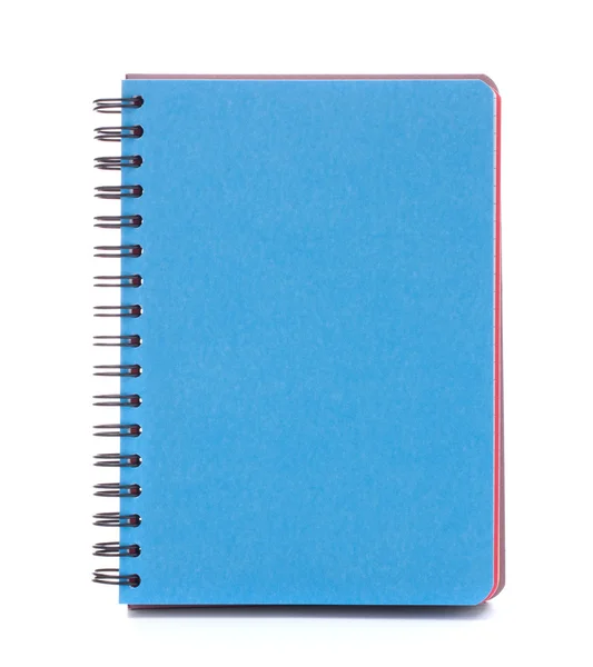 蓝色笔记本 — 图库照片