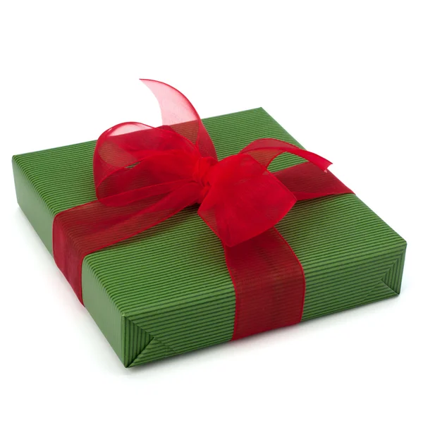 Festive gift box — Stock Photo, Image