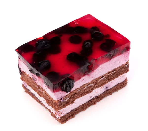 Delicioso pedaço de bolo — Fotografia de Stock