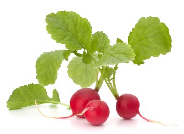 küçük Bahçe turp yaprakları ile