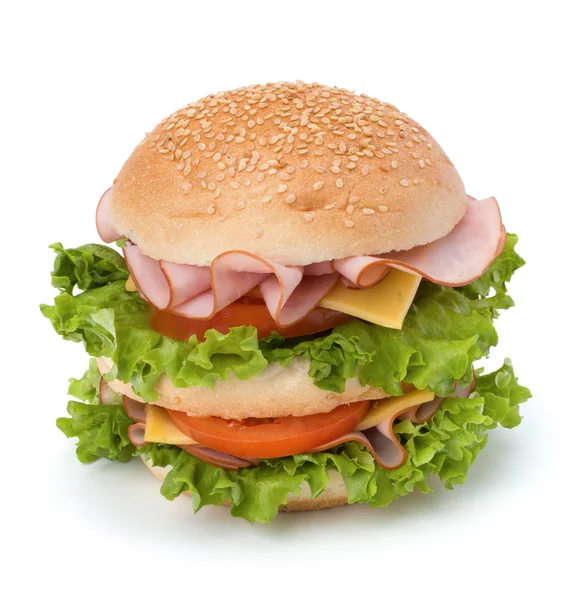 Junk food hamburger — Stock Photo, Image