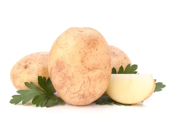 Potatis och persilja blad — Stockfoto