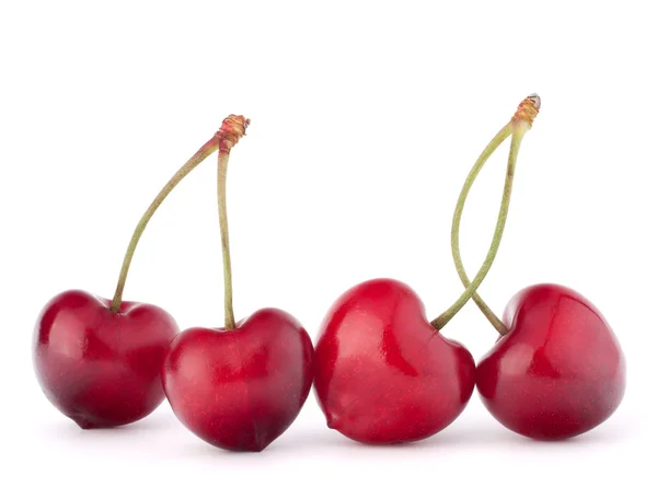 Herzförmige Kirschbeeren — Stockfoto