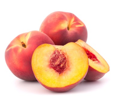 Olgun şeftali meyve