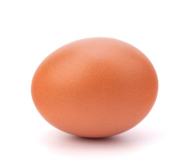 Beyaz arkaplanda yumurta izole