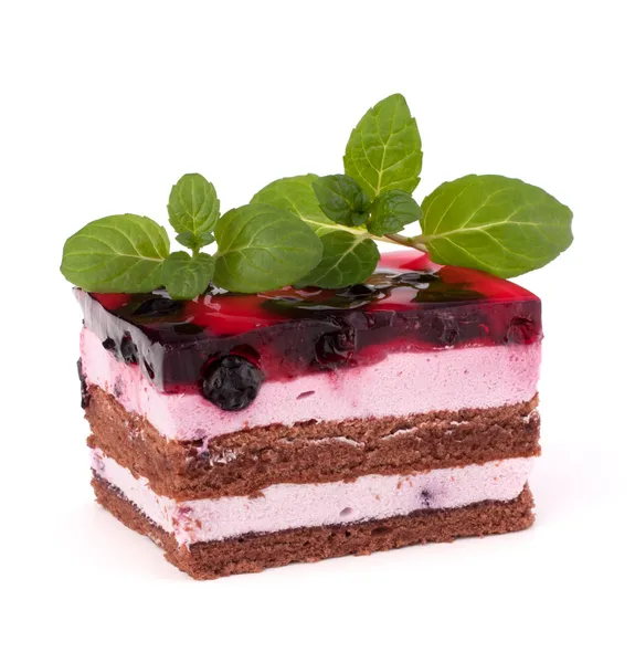 Leckeres Kuchenstück — Stockfoto