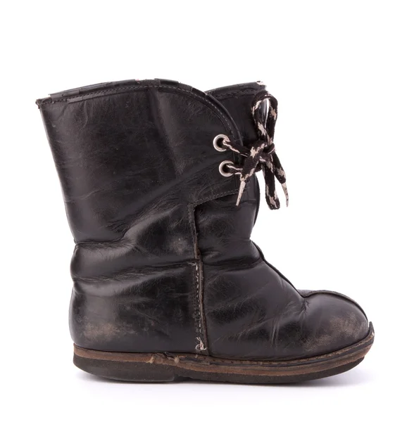 Vintage shabby child's boot — Stock Photo, Image