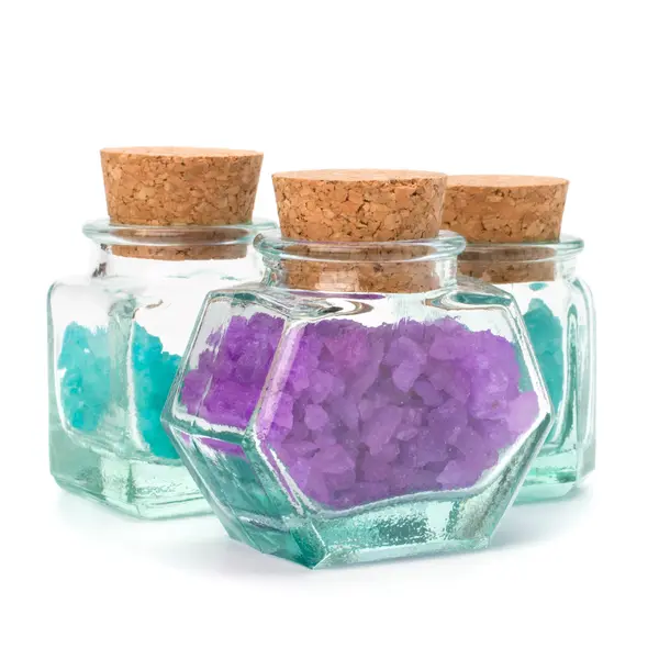 Aromatyczna naturalna sól mineralna — Zdjęcie stockowe