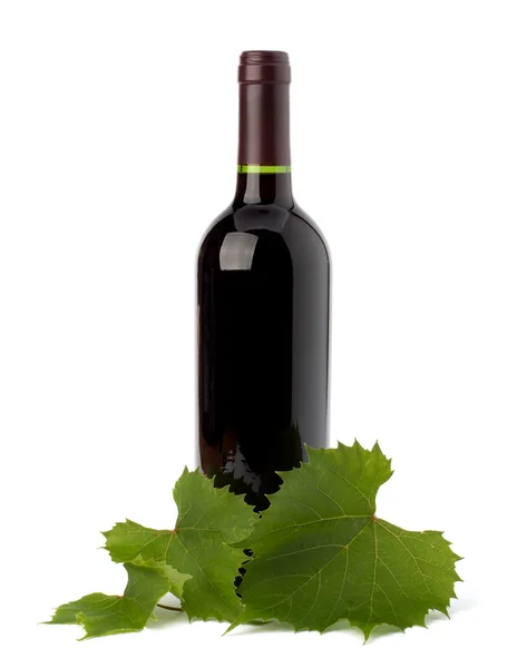 Red wine bottle — Stock Photo, Image