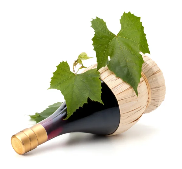 Red wine bottle — Stock Photo, Image