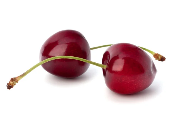 Twee cherry bessen — Stockfoto