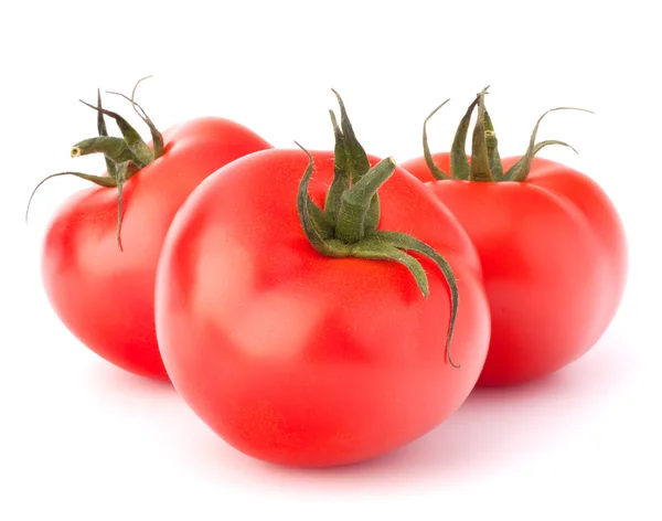 Tres verduras de tomate — Foto de Stock