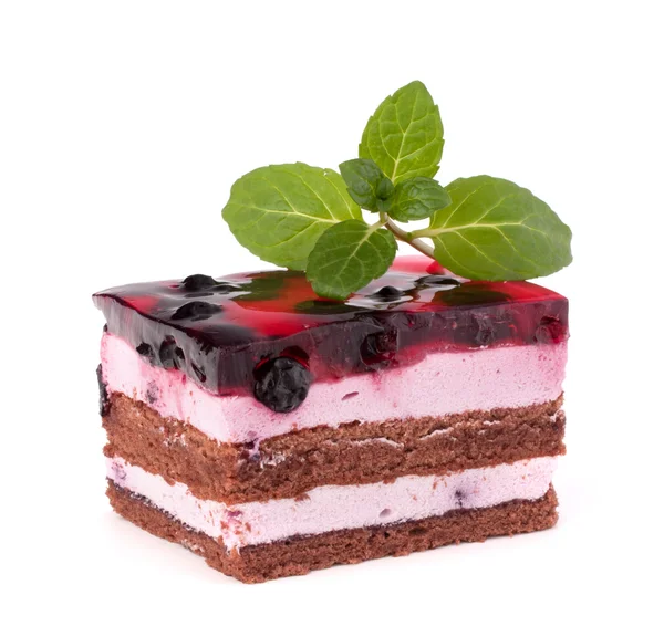 Leckeres Kuchenstück — Stockfoto