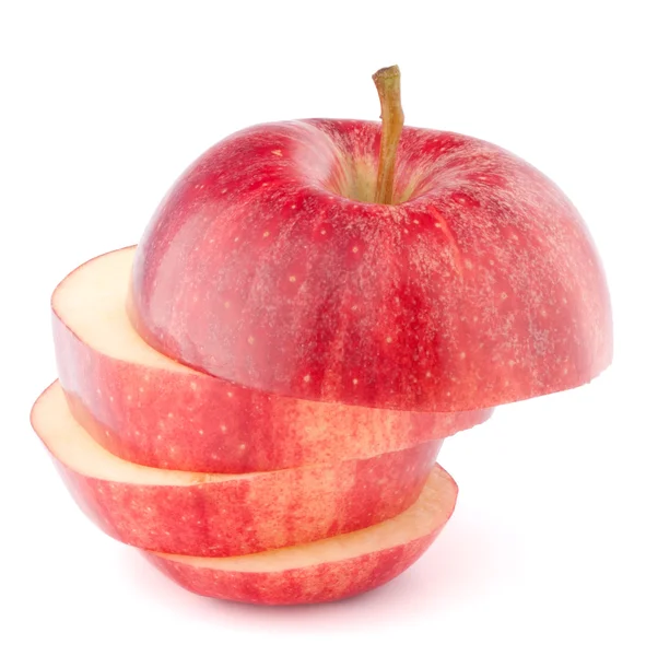Apple red sliced — Stock Photo, Image