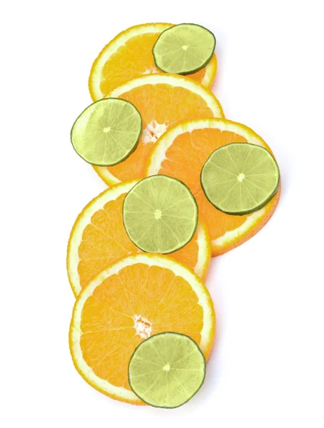 Plastry owoców cytrusowych — Zdjęcie stockowe