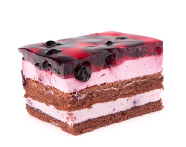 lezzetli kek parçası