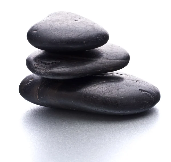 Zen-Kieselsteine balancieren. Wellness- und Gesundheitskonzept. — Stockfoto